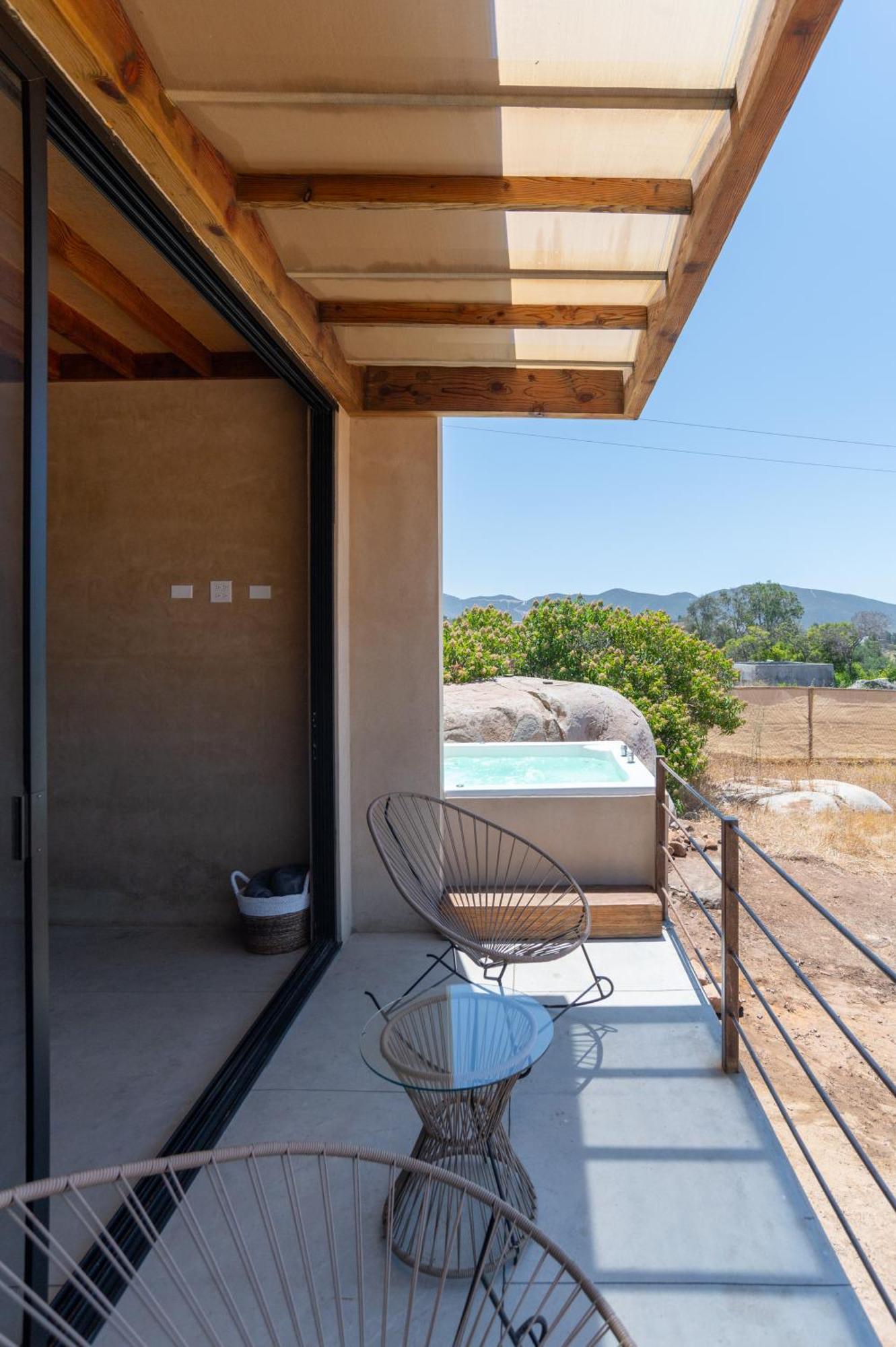 Paraje Hotel De Campo Ensenada Eksteriør bilde